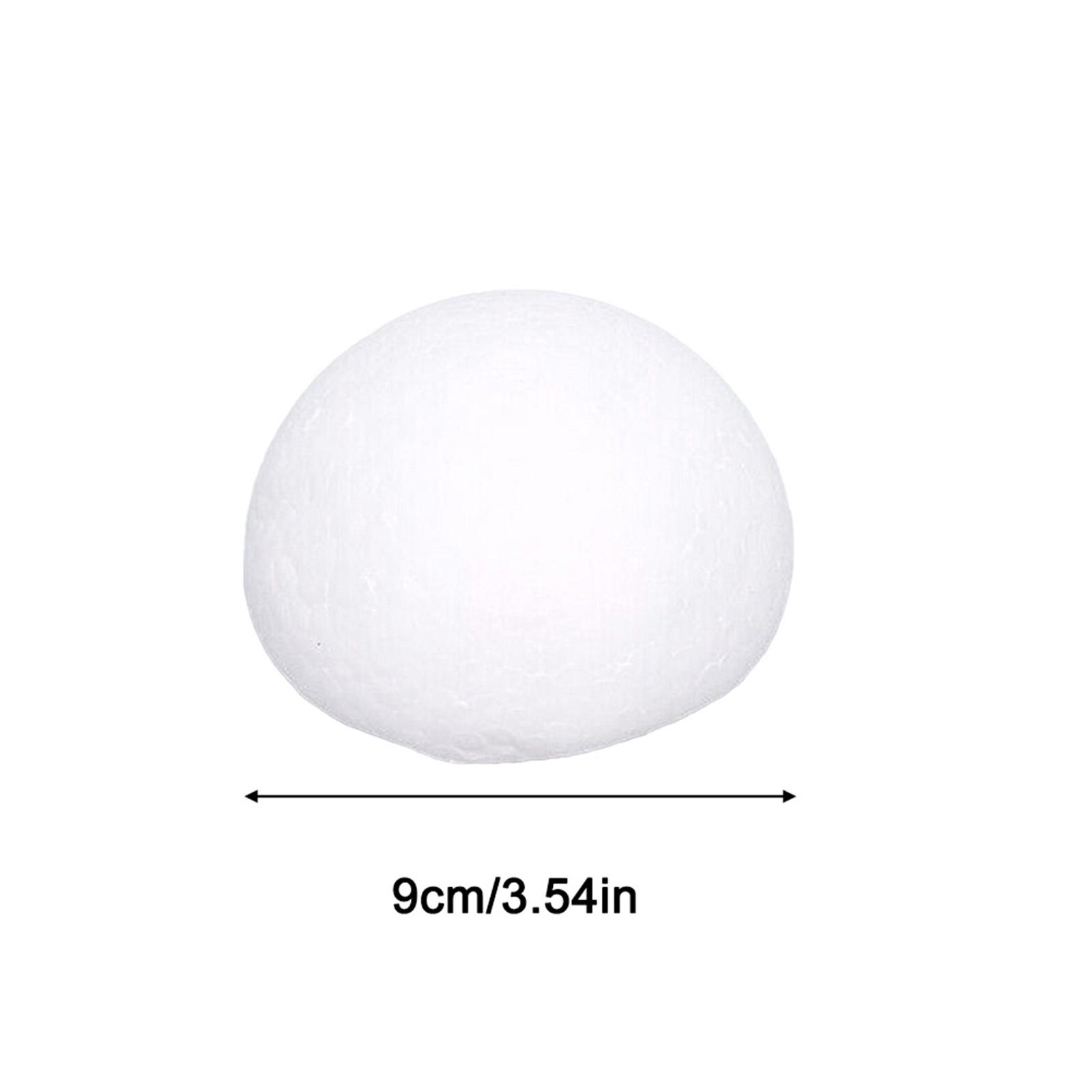 Пенопластовый шар Пенопластовый шар Полусфера Пенопласт Полистирол Бутик пенопласта 9cm