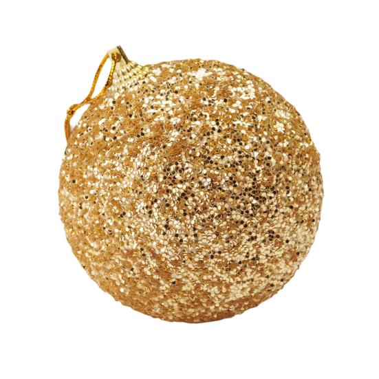 Рождественский шар, красивый со шнурком, долговечный пенопластовый шар, рождественские украшения, блестящий красочный пенопластовый шар, Рождественский пенопластовый шар, декор для вечеринки 8 cm